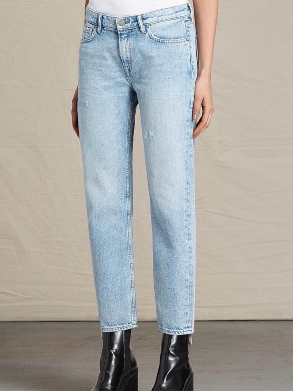 All Saints Charlie Slim Cropped Jeans